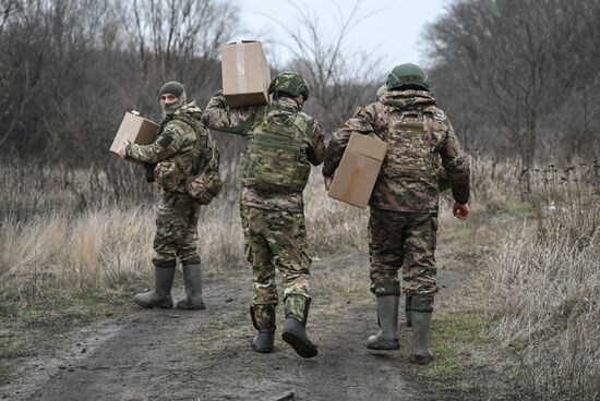 Russia Ukraine Military Operation New Year Season Preparations