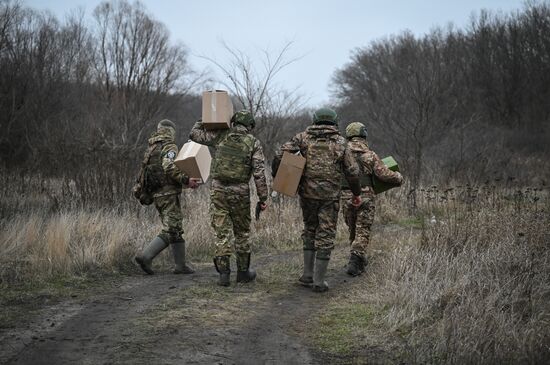 Russia Ukraine Military Operation New Year Season Preparations