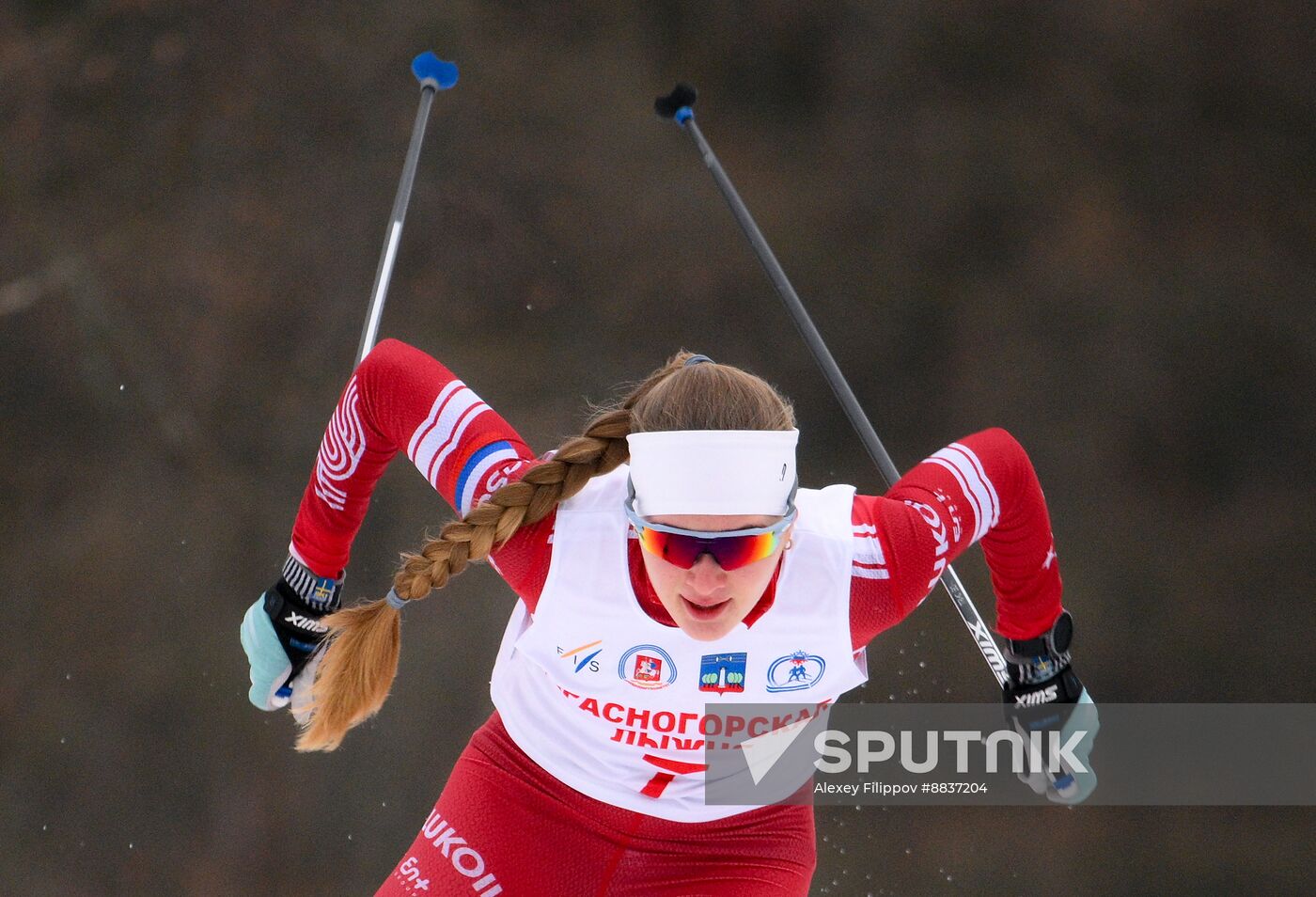 Russia Cross Country Skiing Competition