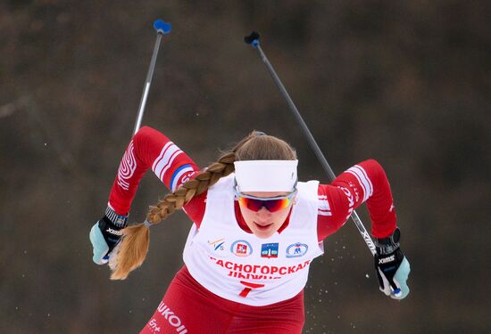 Russia Cross Country Skiing Competition