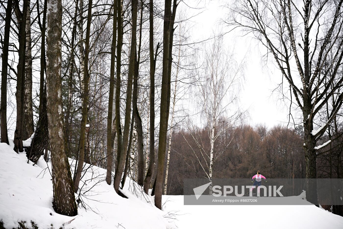 Russia Cross Country Skiing Competition