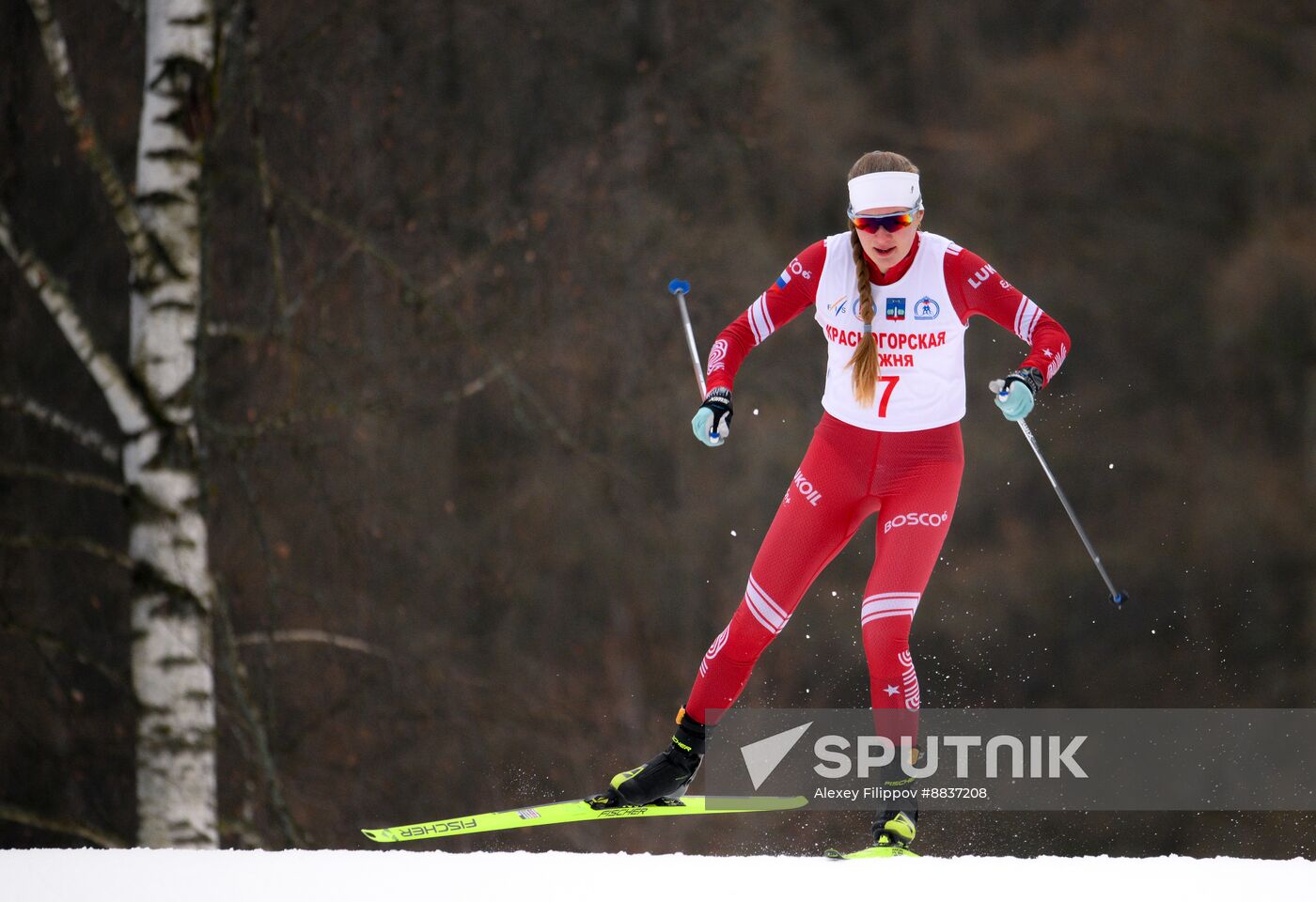 Russia Cross Country Skiing Competition