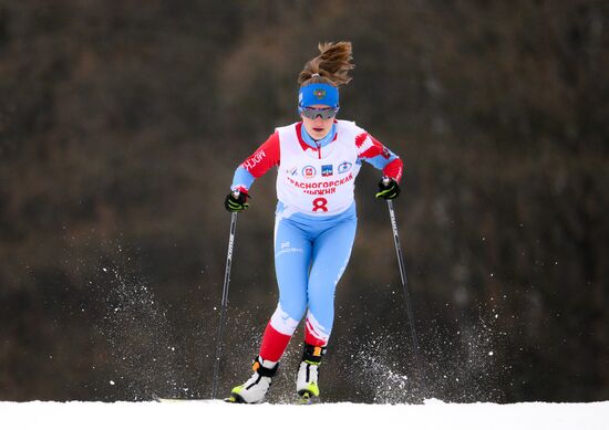 Russia Cross Country Skiing Competition