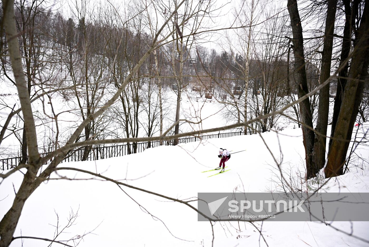 Russia Cross Country Skiing Competition