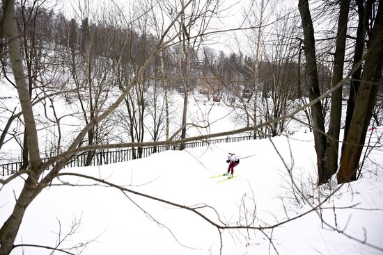 Russia Cross Country Skiing Competition