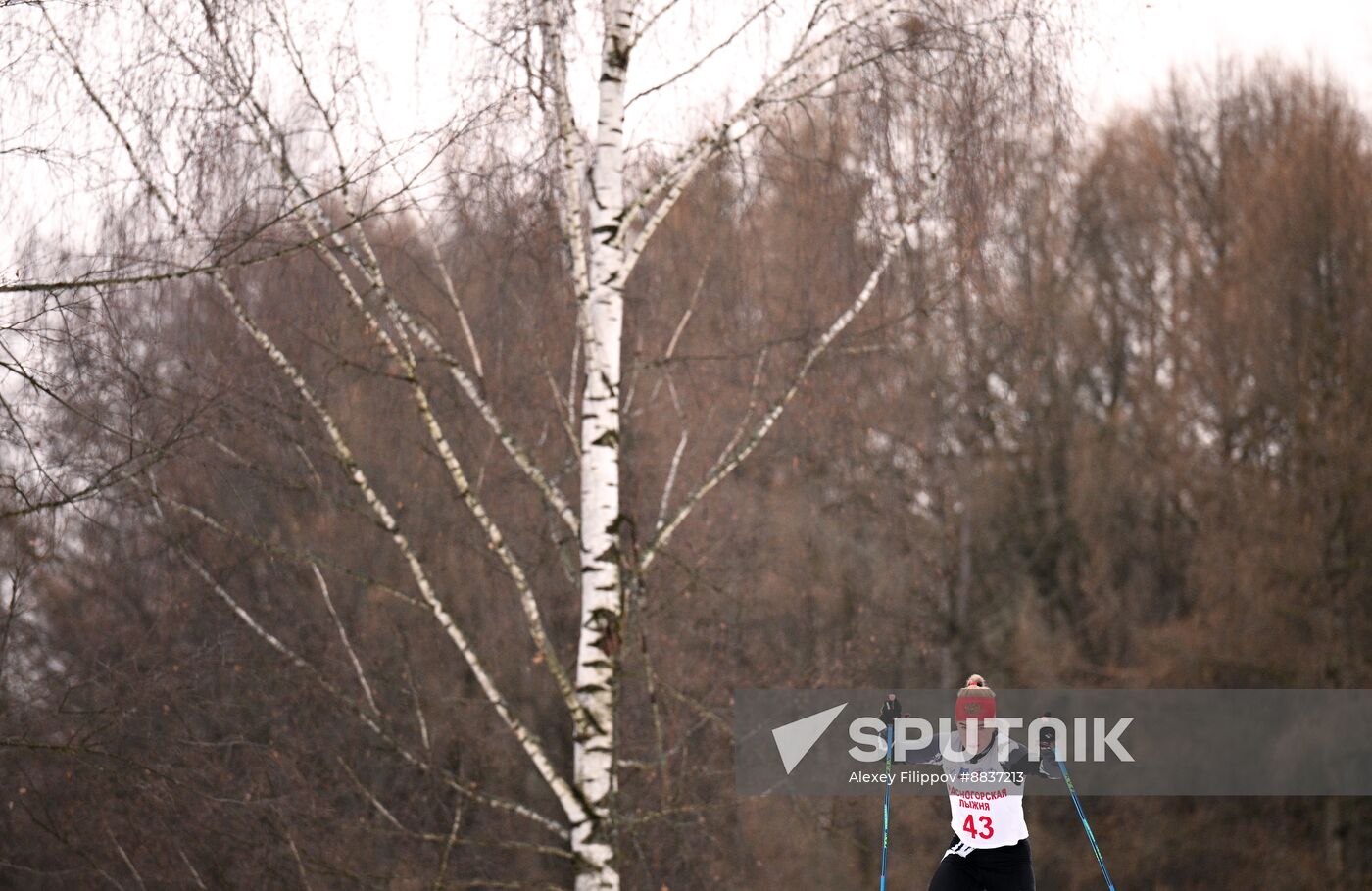 Russia Cross Country Skiing Competition