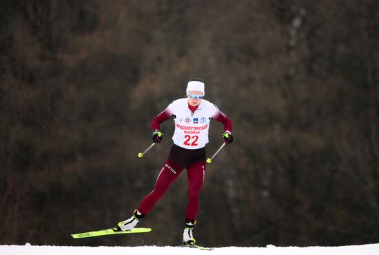 Russia Cross Country Skiing Competition