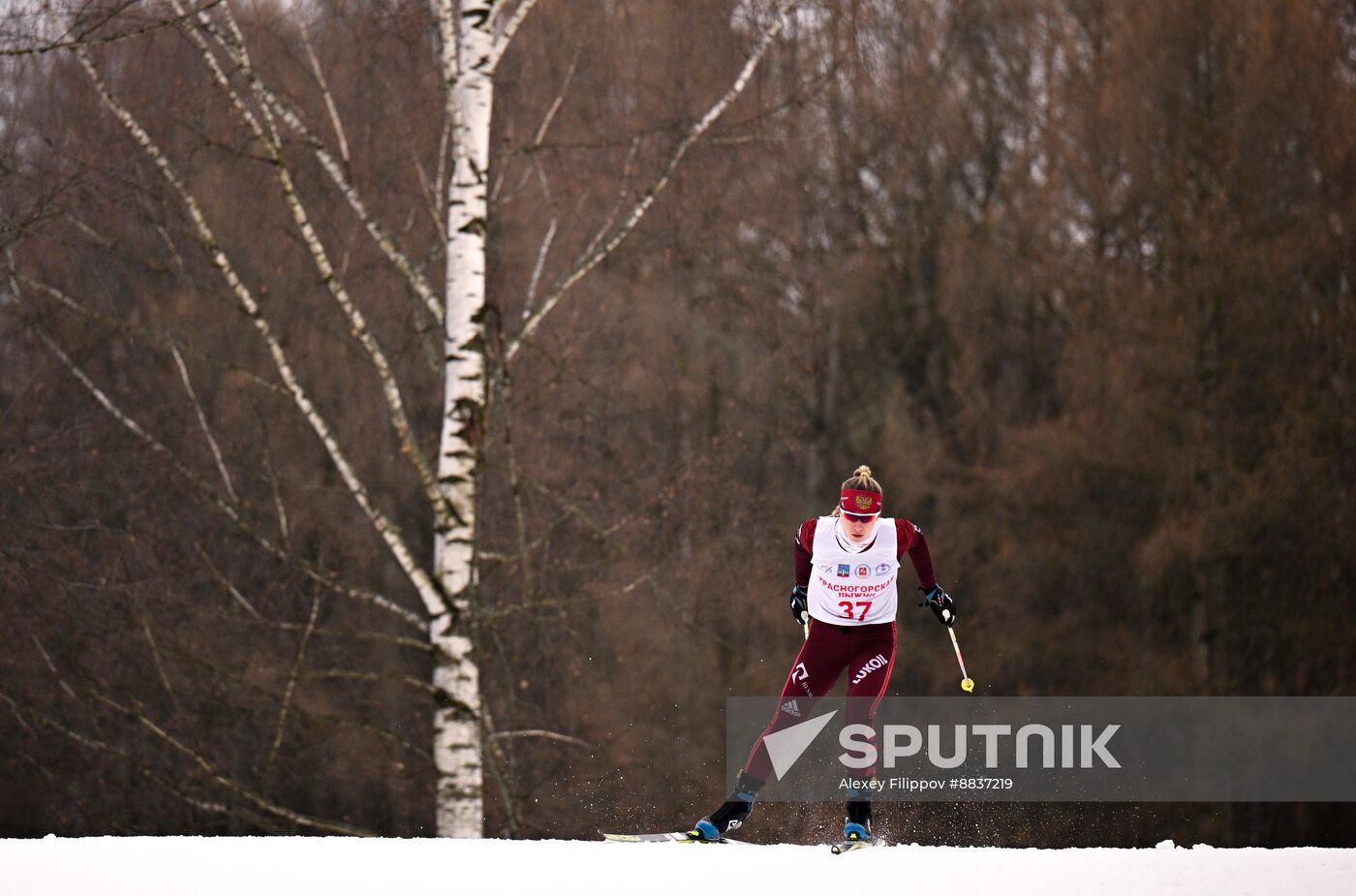 Russia Cross Country Skiing Competition