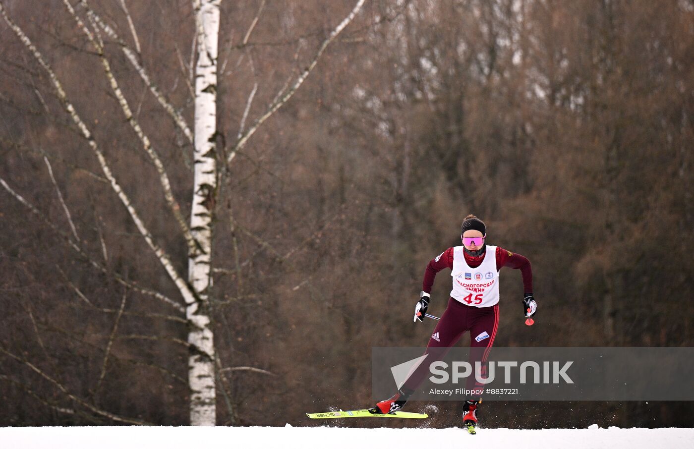 Russia Cross Country Skiing Competition