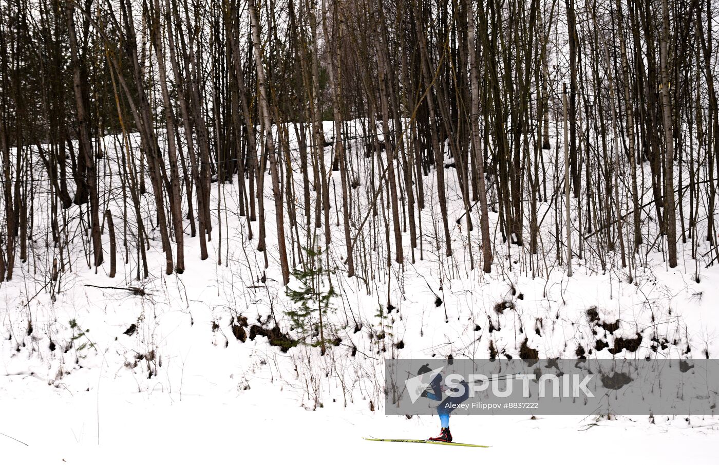 Russia Cross Country Skiing Competition