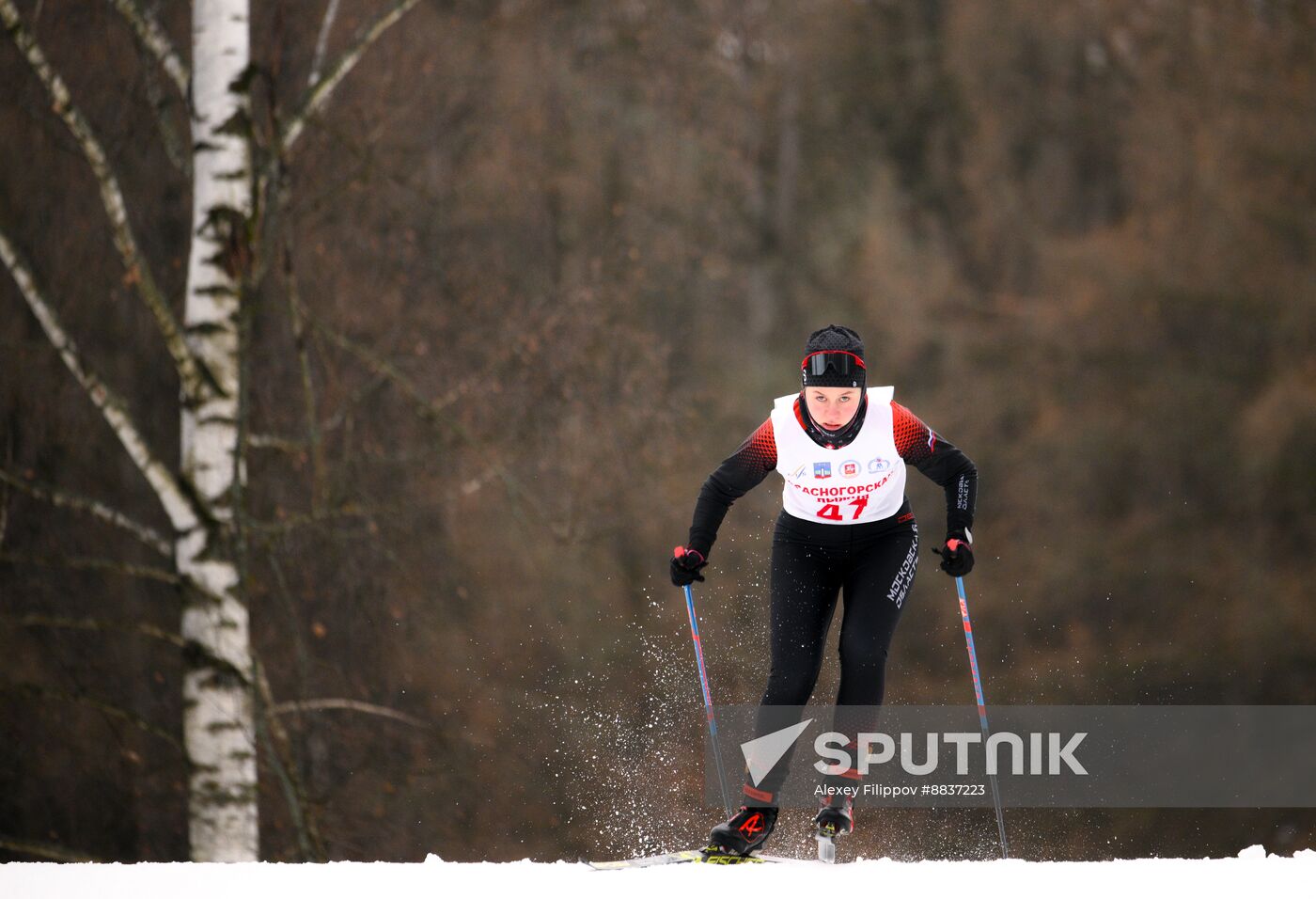 Russia Cross Country Skiing Competition