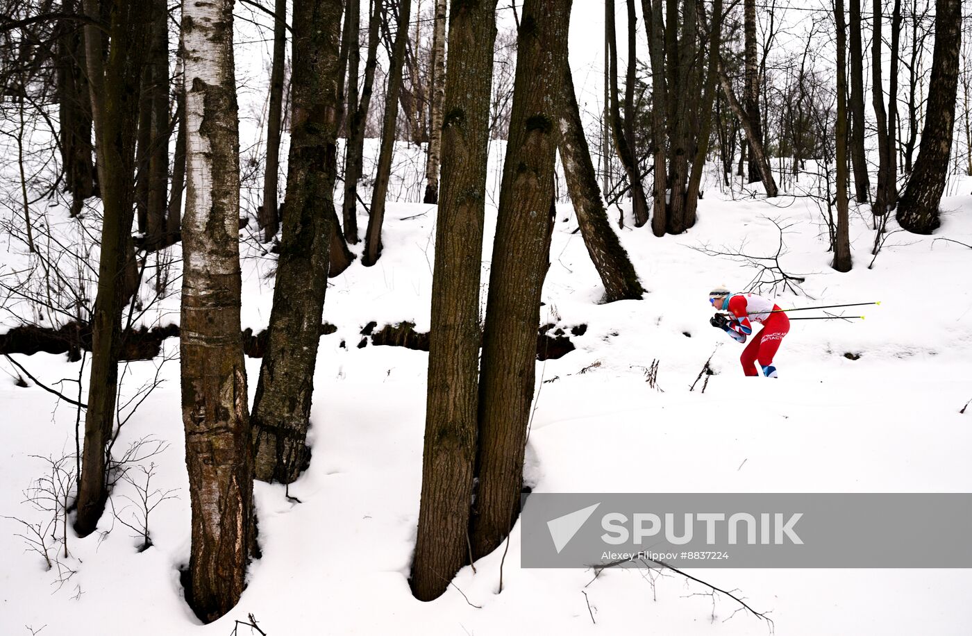 Russia Cross Country Skiing Competition