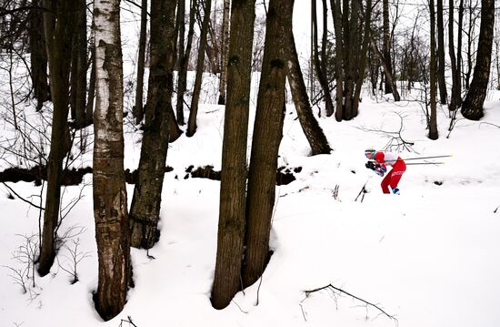 Russia Cross Country Skiing Competition