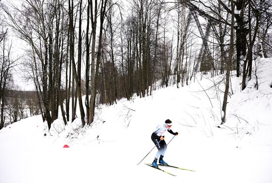 Russia Cross Country Skiing Competition