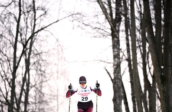 Russia Cross Country Skiing Competition