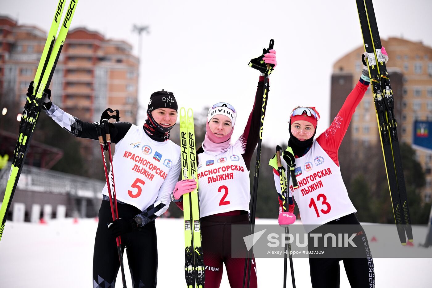 Russia Cross Country Skiing Competition