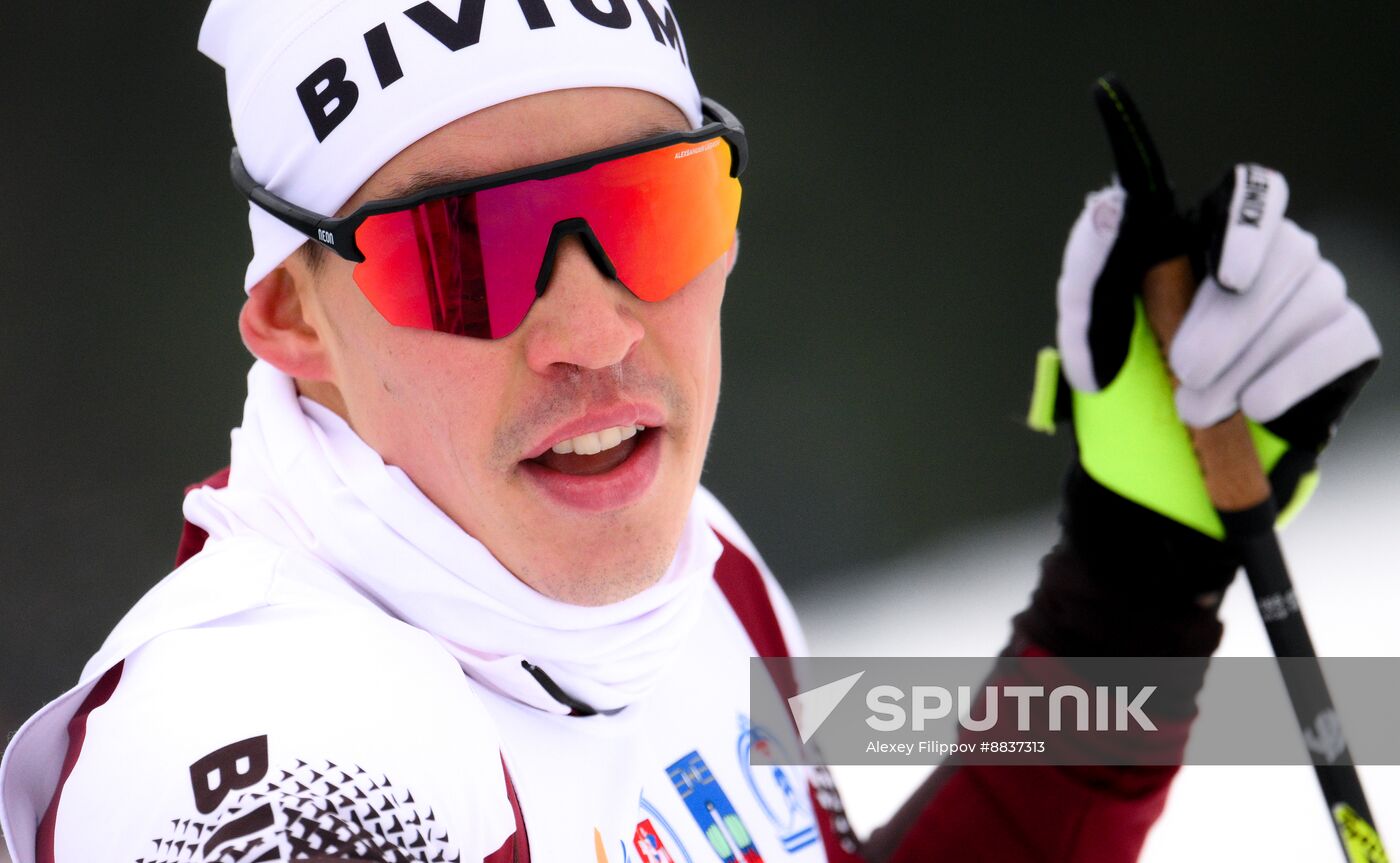 Russia Cross Country Skiing Competition