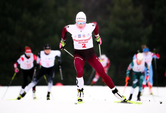 Russia Cross Country Skiing Competition