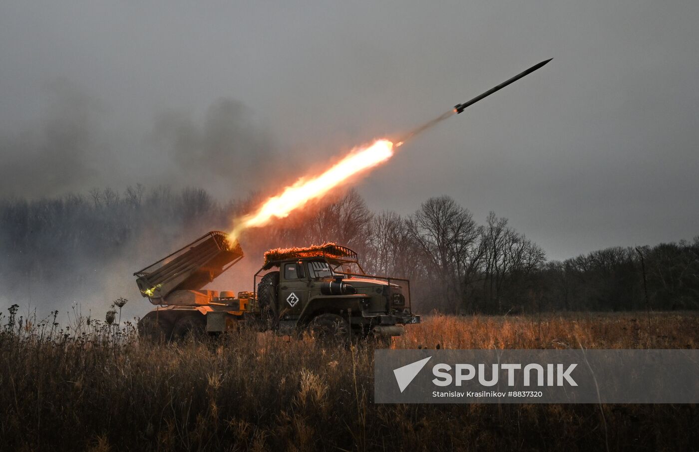 Russia Ukraine Military Operation Artillery Units