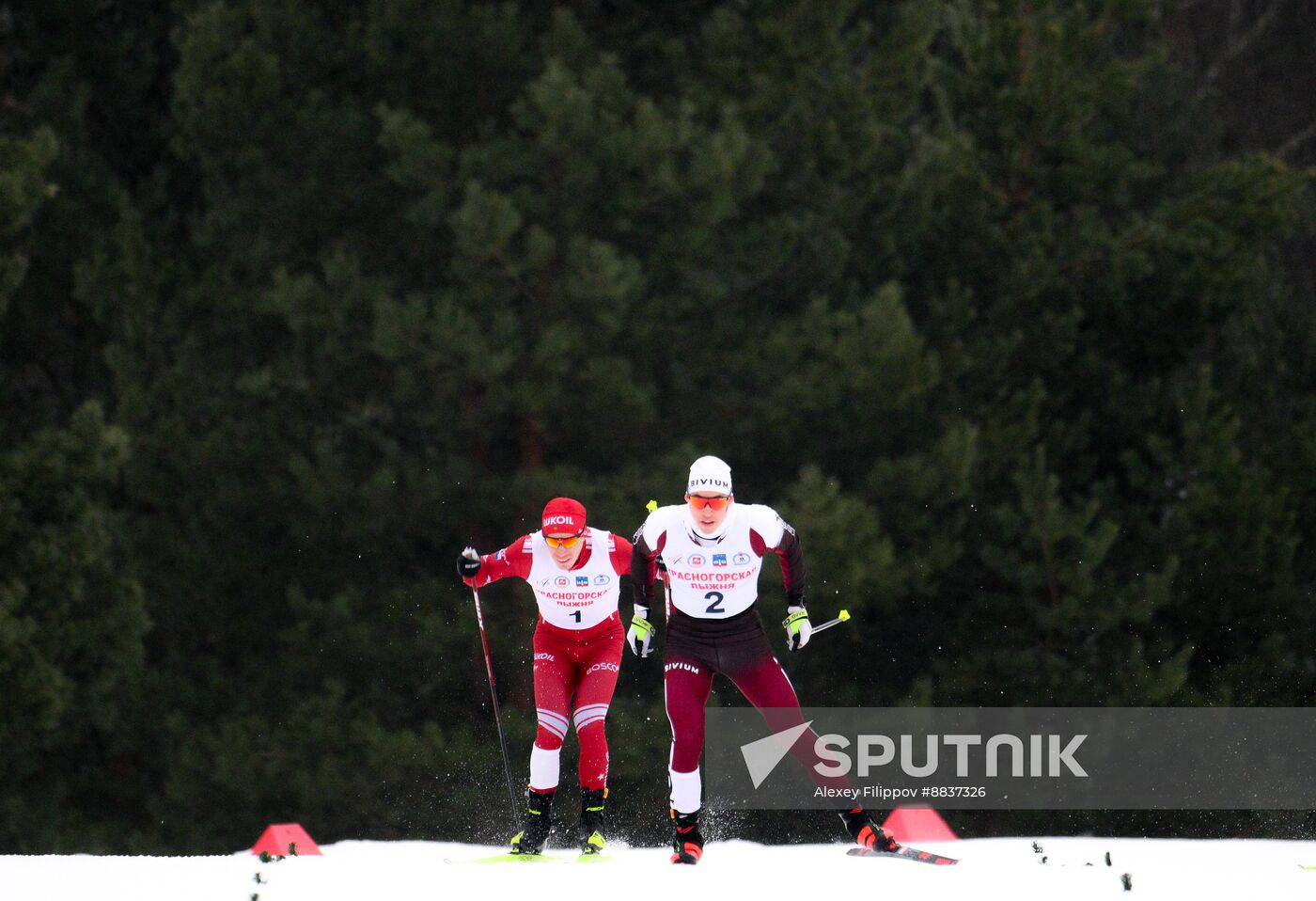 Russia Cross Country Skiing Competition