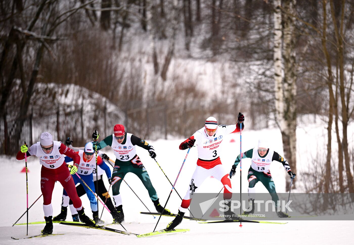 Russia Cross Country Skiing Competition