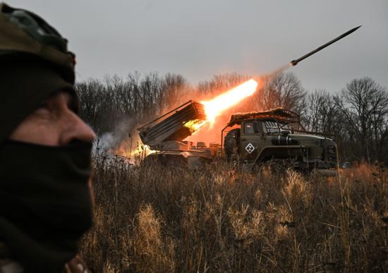 Russia Ukraine Military Operation Artillery Units
