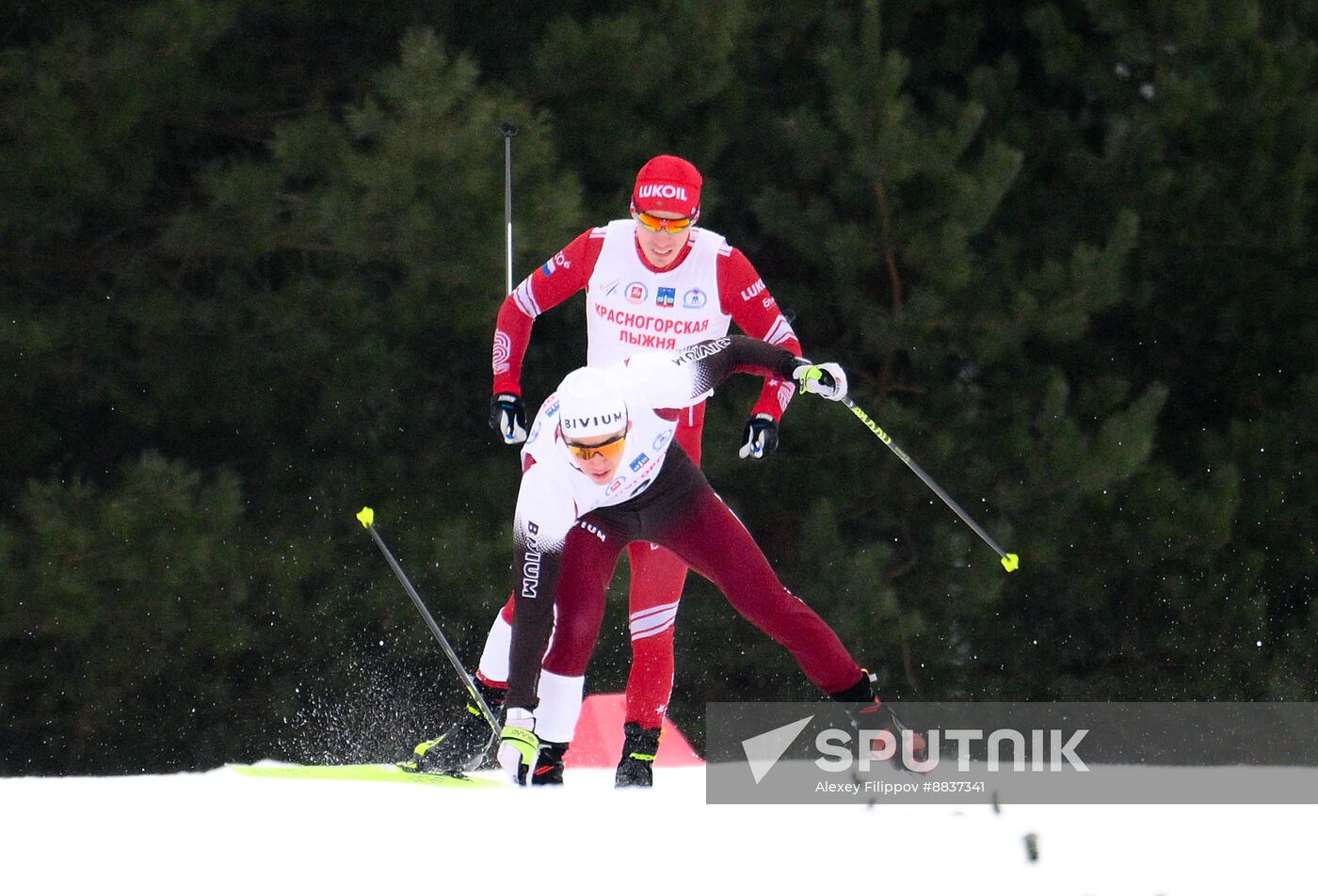 Russia Cross Country Skiing Competition