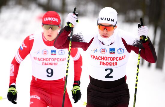 Russia Cross Country Skiing Competition