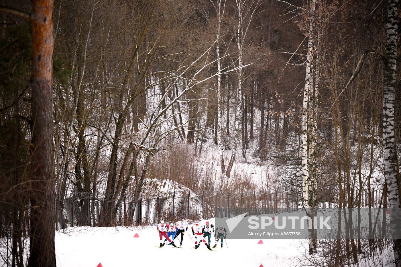 Russia Cross Country Skiing Competition