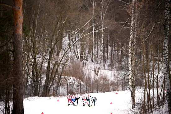 Russia Cross Country Skiing Competition