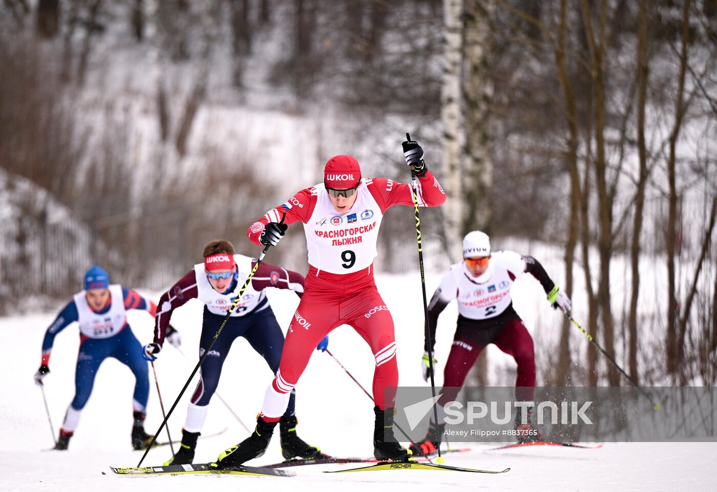 Russia Cross Country Skiing Competition