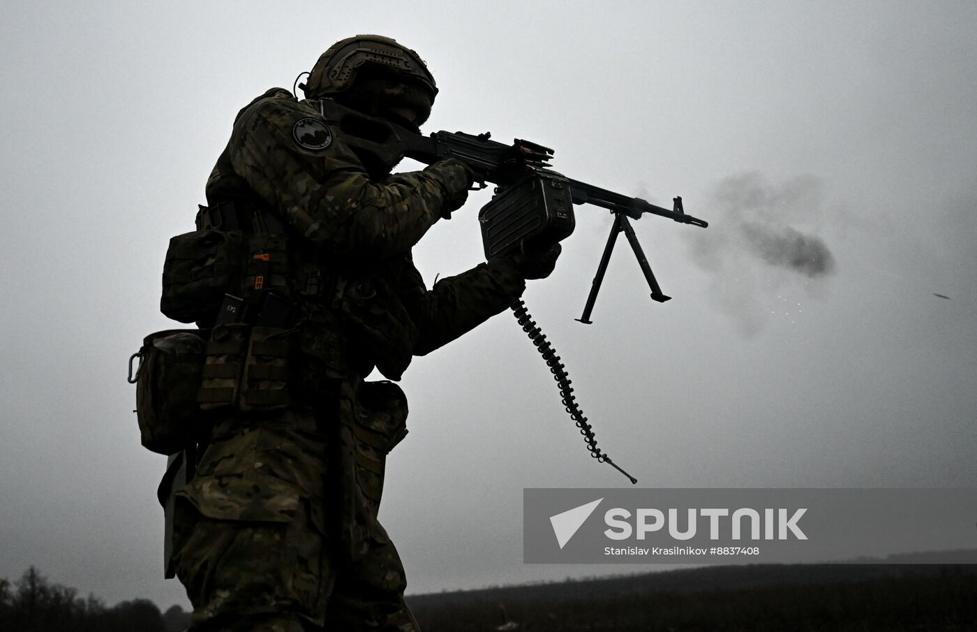 Russia Ukraine Military Operation Troops Training