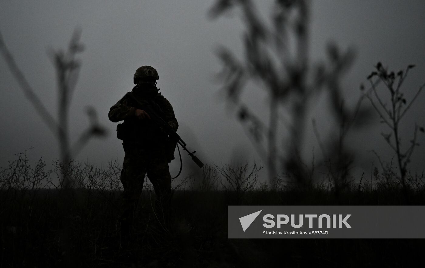 Russia Ukraine Military Operation Troops Training