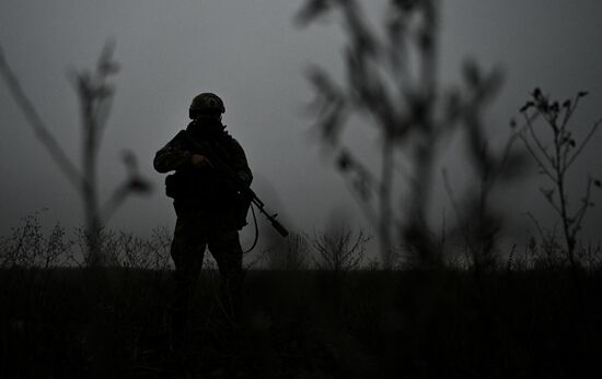 Russia Ukraine Military Operation Troops Training