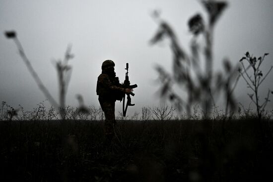 Russia Ukraine Military Operation Troops Training