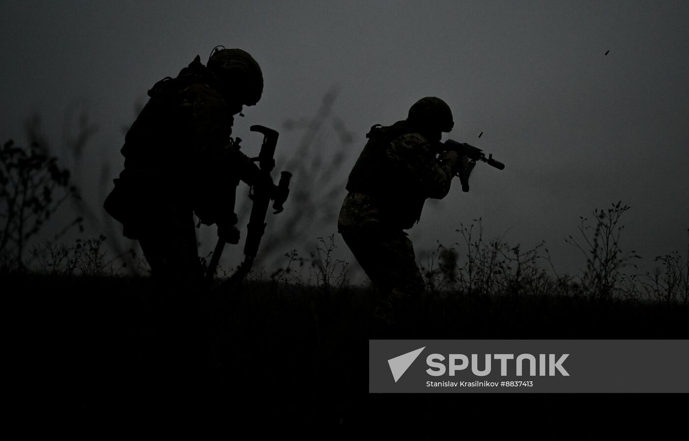 Russia Ukraine Military Operation Troops Training