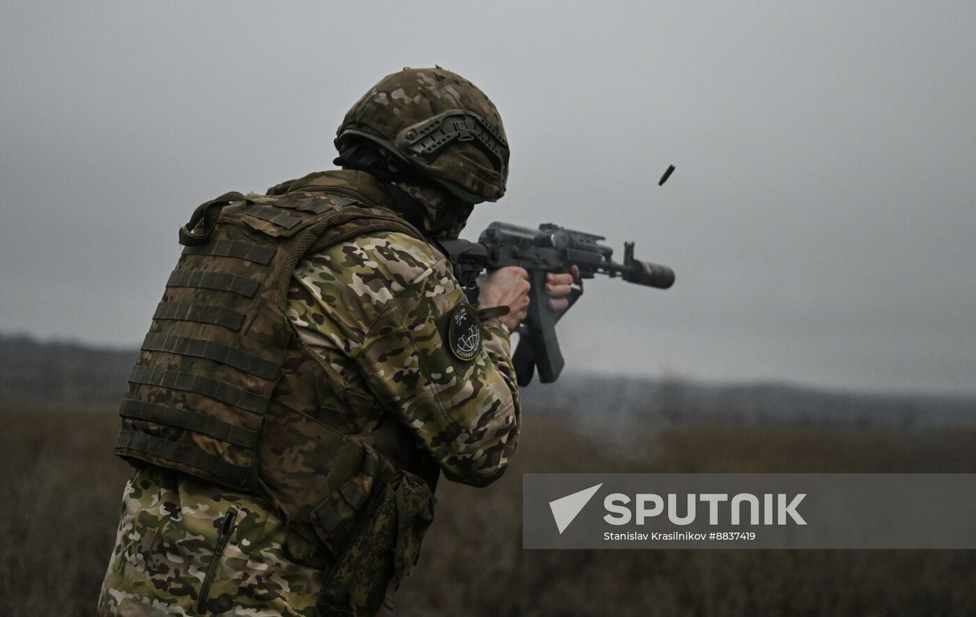 Russia Ukraine Military Operation Troops Training