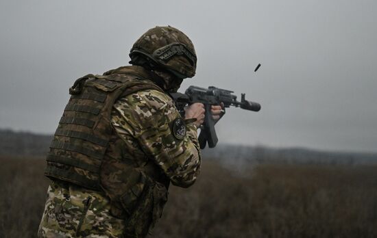 Russia Ukraine Military Operation Troops Training