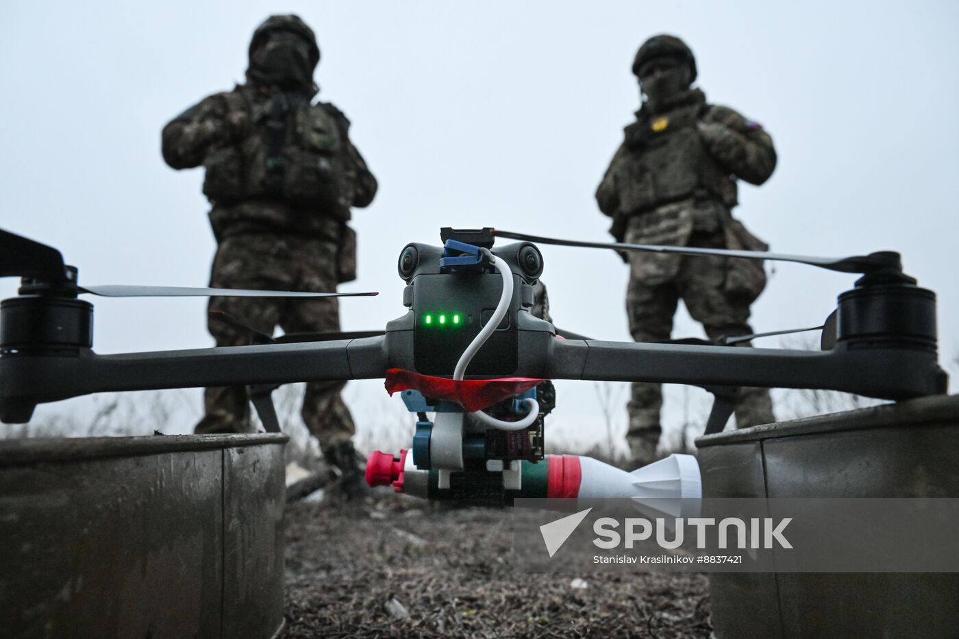 Russia Ukraine Military Operation Troops Training