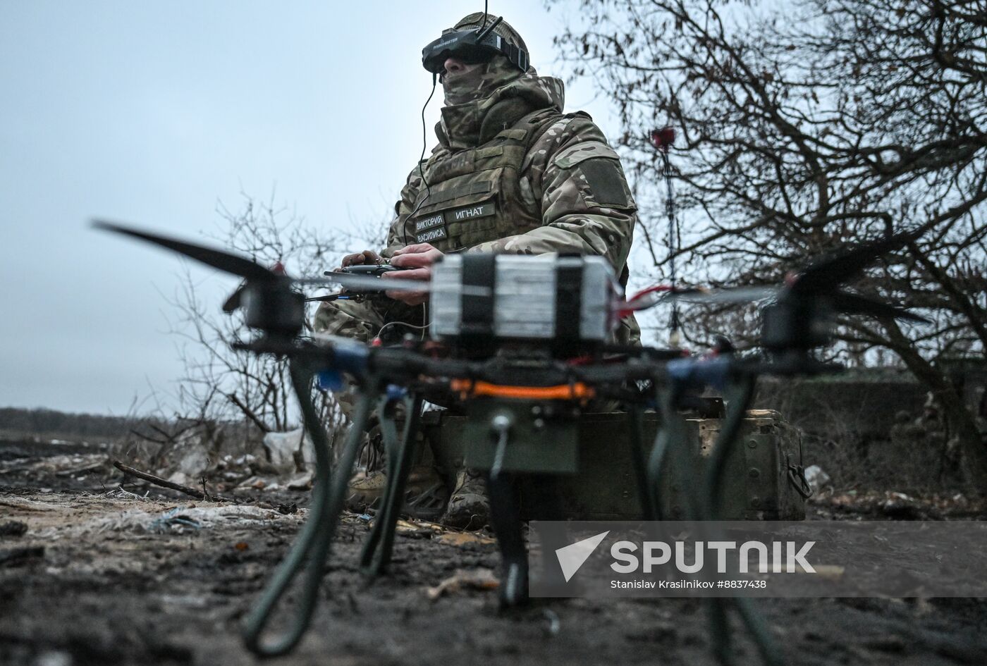 Russia Ukraine Military Operation Troops Training