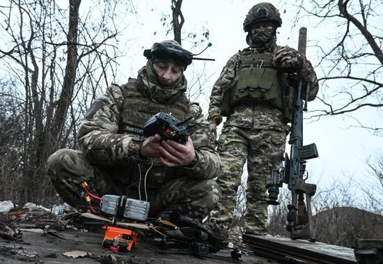 Russia Ukraine Military Operation Troops Training