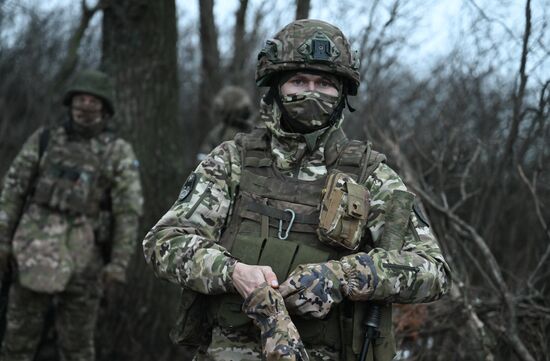 Russia Ukraine Military Operation Troops Training