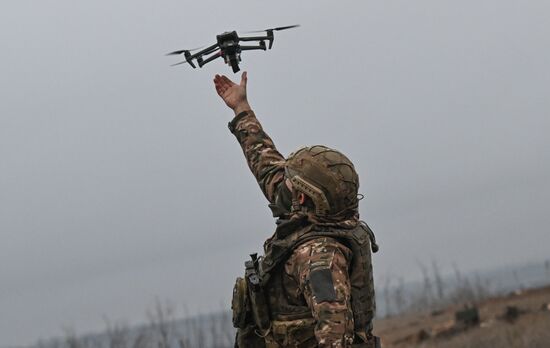 Russia Ukraine Military Operation Troops Training