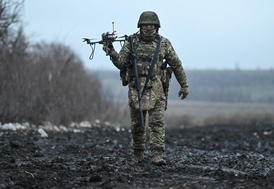 Russia Ukraine Military Operation Troops Training