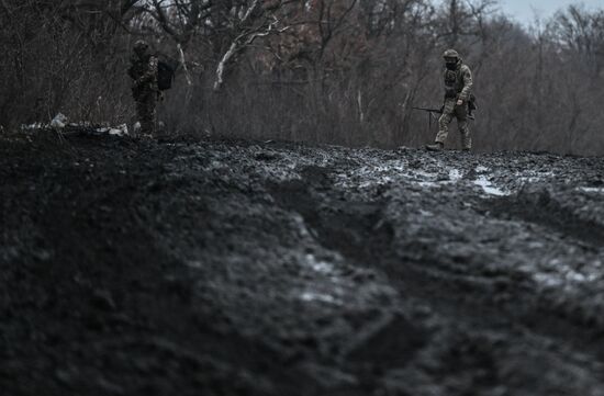 Russia Ukraine Military Operation Troops Training