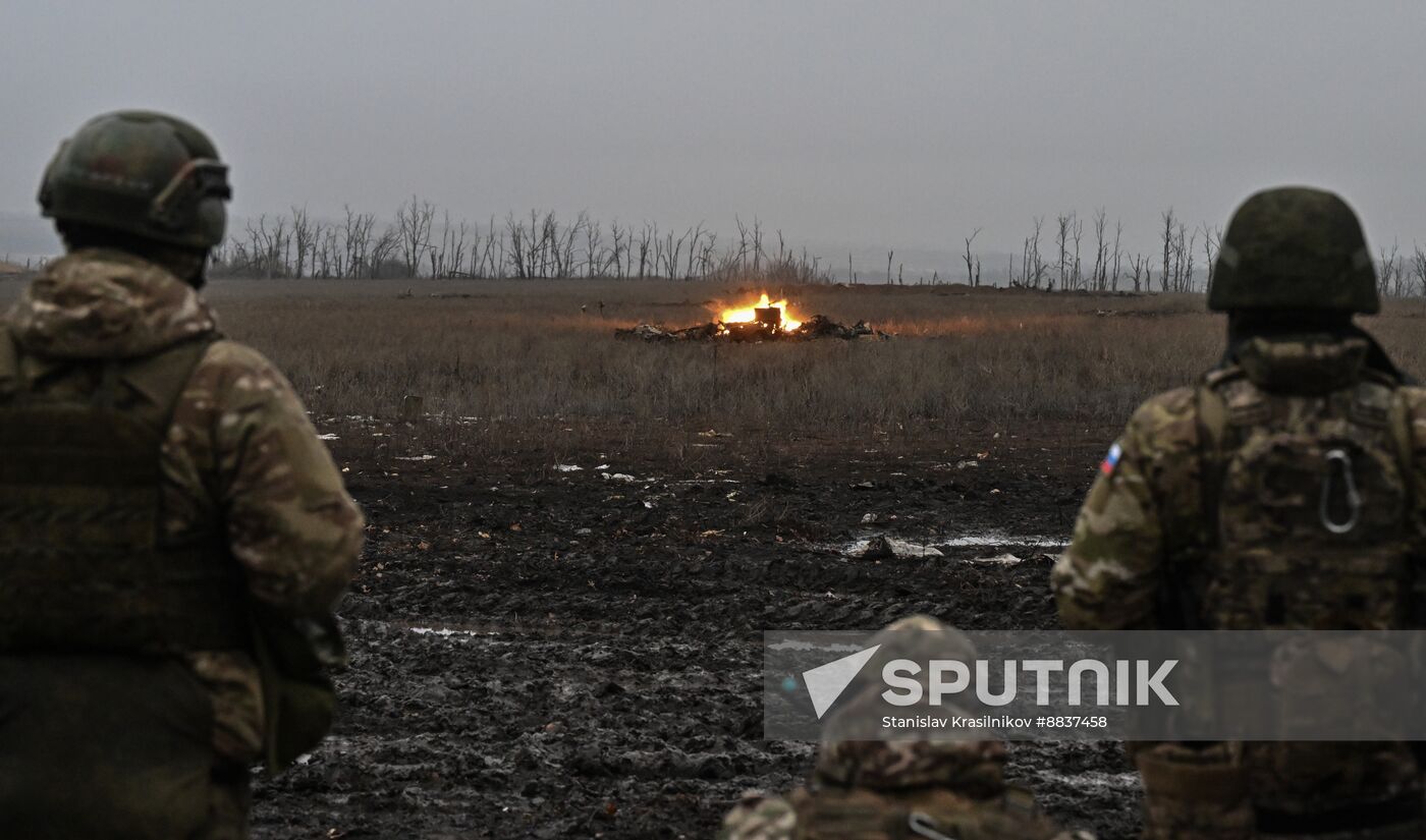 Russia Ukraine Military Operation Troops Training