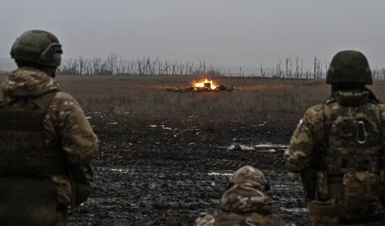 Russia Ukraine Military Operation Troops Training