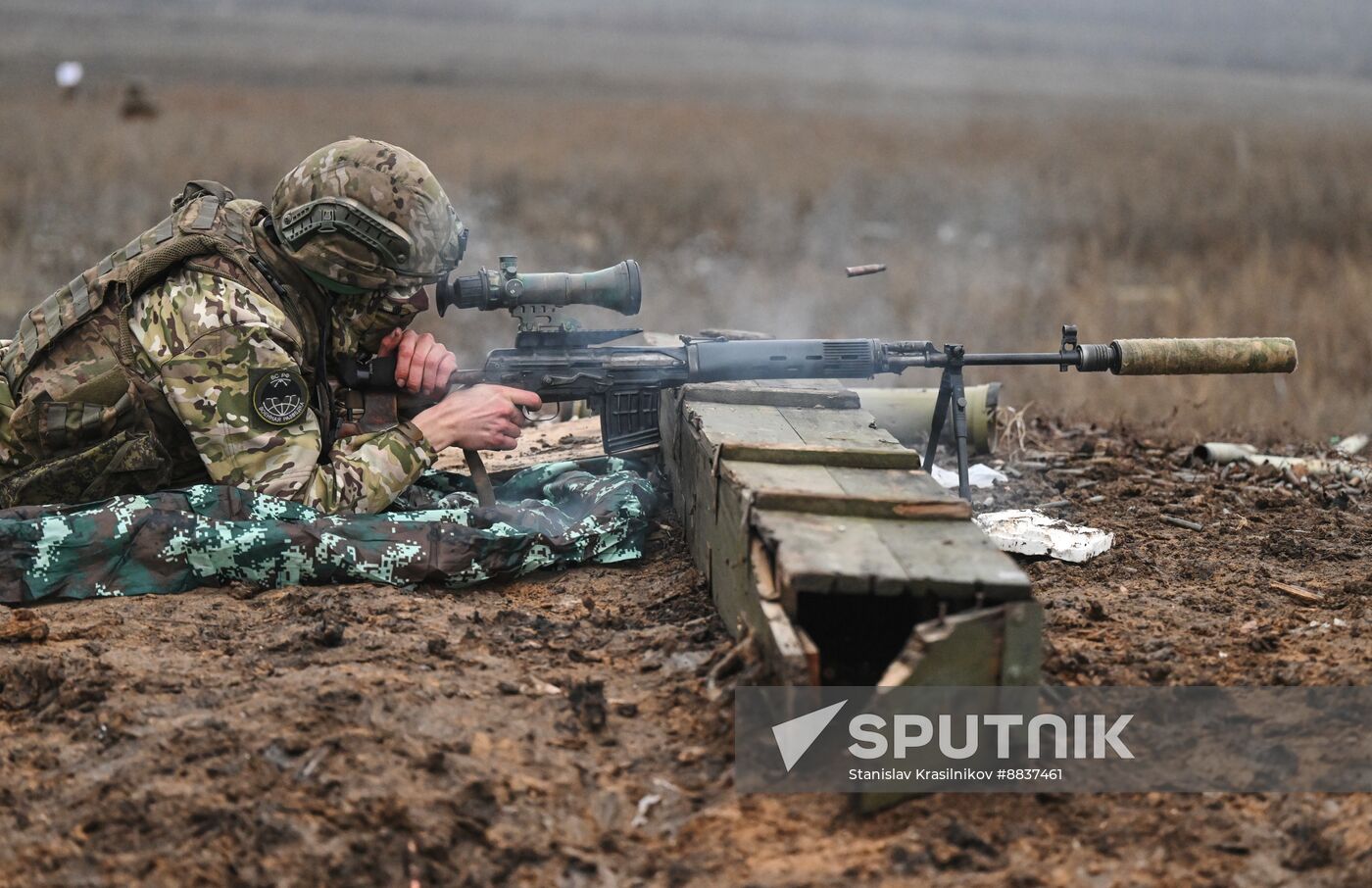 Russia Ukraine Military Operation Troops Training