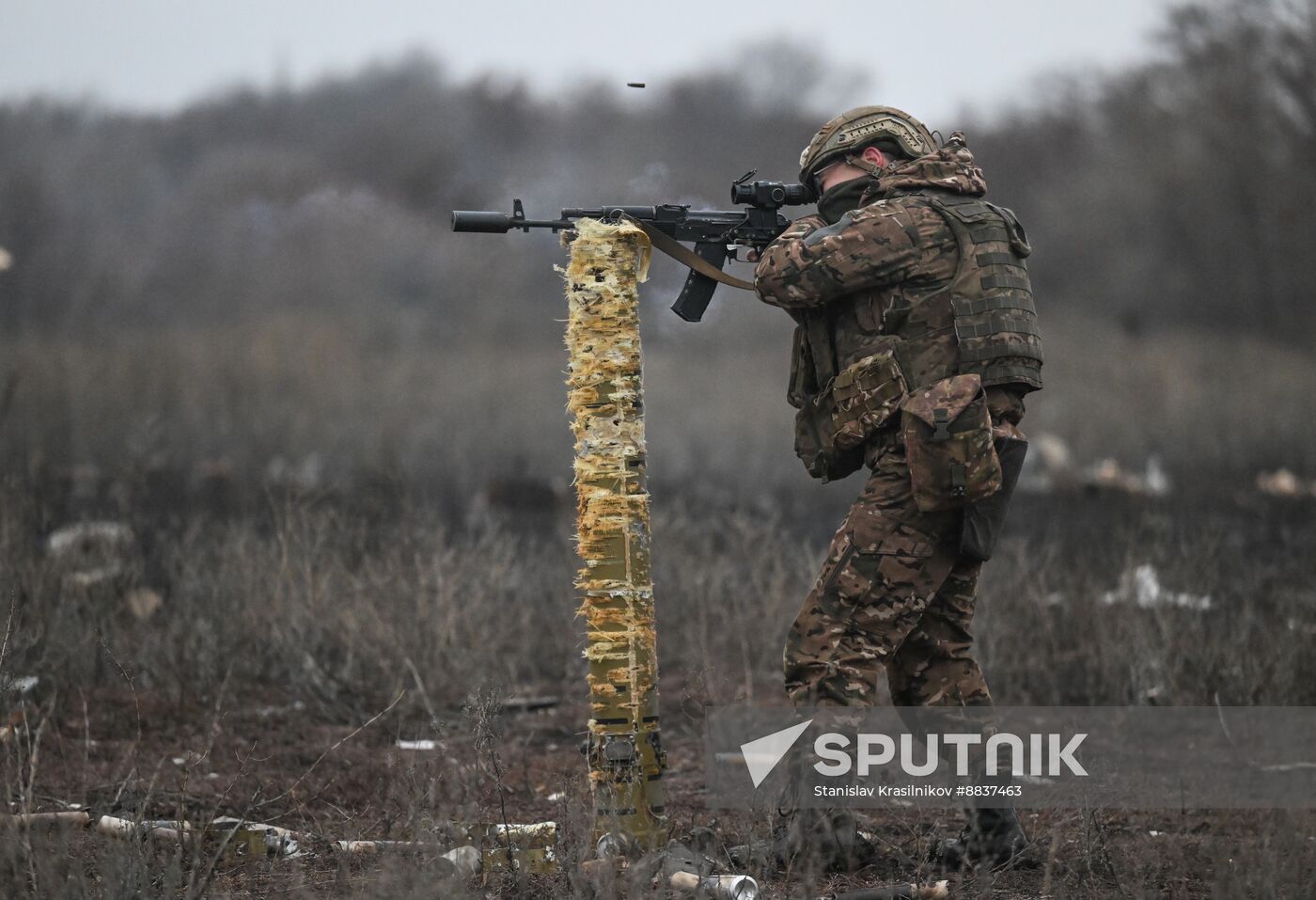 Russia Ukraine Military Operation Troops Training