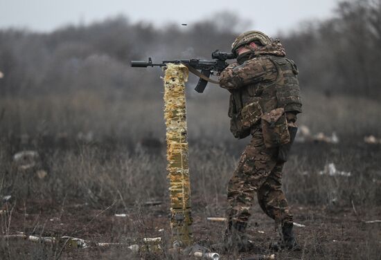 Russia Ukraine Military Operation Troops Training